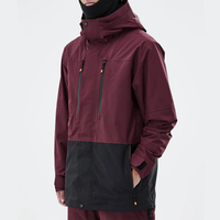 Combinaisons de ski professionnelles imperméables et respirantes 240g personnalisables, fermeture éclair, polyester/nylon, unisexe, vêtements de neige à bas prix, personnalisables pour l'extérieur