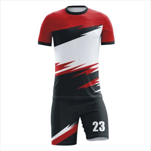Uniformes de fútbol personalizados para adultos Última versión Diseño sublimado personalizado Jersey Team Wear - Product Image 1
