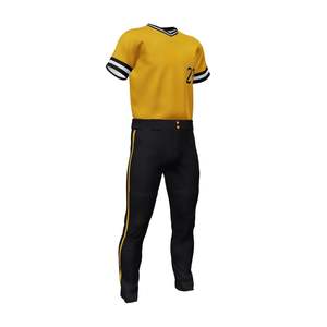 Uniformes de béisbol unisex ligeros y transpirables de secado rápido, ropa de entrenamiento para Club Escolar, pantalones de Jersey para hombres y mujeres - Product Image 1