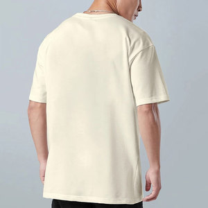 Camiseta Oversize para Hombre de Peso Medio, Diseño a la Medida de la Demanda del Cliente, Calidad Increíble, Venta Caliente, Outlet de Fábrica, Camiseta Holgada para Hombre - Product Image 2