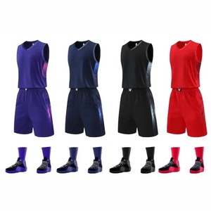 Ensemble d'uniformes de basketball unisexe respirant, durable et léger pour la compétition estivale et l'entraînement – Vêtements de sport Pakistan - Product Image 2