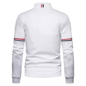 Veste de baseball personnalisée de haute qualité pour hommes, col montant, bombardier hip-hop, manteau en satin matelassé, hiver Letterman, respirant sur le devant - Product Image 4