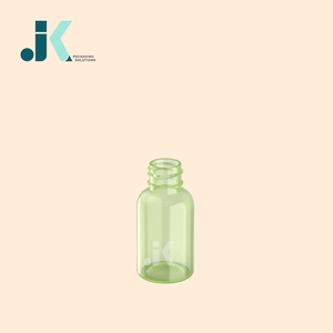 High Quality 20ml Boston Round PET Cosmetic Packaging <b>Bottle</b> with 20/410 Cap OEM/ODM Solutions Available - Product Image 1
