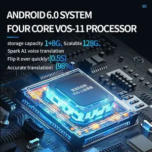 Dispositivo de Traducción de Idiomas Inteligente con Voz y IA Portátil, con 144 Idiomas, Foto, WiFi, Traductor en Tiempo Real, <span class=keywords><strong>Enlace</strong></span> ChatGPT para Viajes - Product Image 5