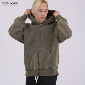 Sweats à capuche unisexes personnalisés 320 GSM Premium Sweatshirts lourds Prix d'usine Vente en gros Sweats à capuche confortables et chauds - Product Image 3