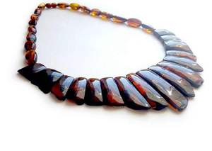 Joyas de resina transparente con elementos naturales - Product Image 3