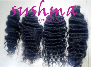 ผมเรมมี่หยักศกอินเดียผมมนุษย์สีธรรมชาติส่งตรงจากอินเดีย - Product Image 5