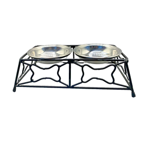 Exclusive Quality Metal Dog Food Bowl <b>Stand</b> Top Handmade Customized Metal Design Food Storage Bowl <b>Stand</b> - Product Image 3