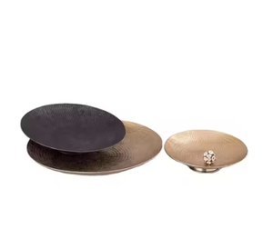 Cuencos para servir frutas de primera calidad, diseño creativo, Decoración de mesa de cena, cuenco de servidor, cuencos de Metal de forma redonda de alta calidad - Product Image 4