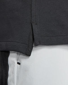 เสื้อโปโลผ้าฝ้าย100% สำหรับผู้ชายเสื้อยืดผ้าถักลายสีพื้นย้อมสีแบบเรียบป้องกันริ้วรอยพิมพ์โลโก้ตามสั่ง OEM - Product Image 5