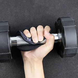 Empuñadura de levantamiento de pesas con logotipo personalizado Empuñaduras de mano personalizadas para seguridad Protectores de Palma personalizados Almohadillas de agarre de levantamiento de pesas - Product Image 6