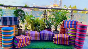 <b>Nylon</b> Eco-Friendly Mini Woven PP Striped Shopping <b>Bags</b> Sustainable Recycled Polypropylene Plastic Made India-Bulk Supermarket - Product Image 3