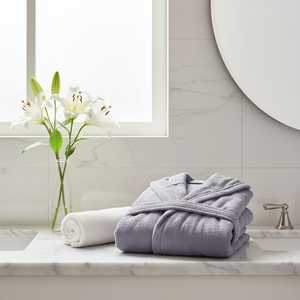 Peignoir d'hôtel à capuche 100 % coton turc, 875 g, poids lourd, qualité supérieure, luxe, très absorbant, personnalisable, vente en gros - Product Image 1