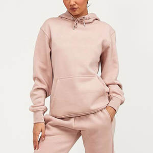 Sudadera con Capucha Extra Grande con Cremallera y Bolsillo para Mujer, Estilo Informal, Ecológica, de Felpa de Algodón Súper Suave para Invierno - Product Image 3