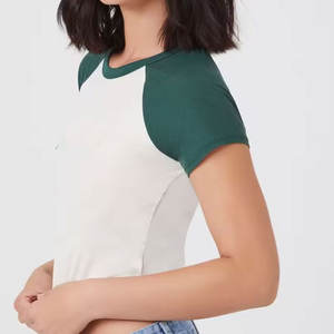 2025 High Quality Woman's Gym <b>Crop</b> <b>Top</b> 2-in-1 Running & Yoga Short Sleeve Fitness Shirt Built-In Bra <b>Mesh</b> Design Workout T-Shirt - Product Image 2