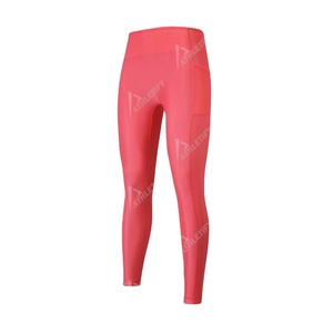 Mallas de Yoga para mujer, pantalones elásticos cómodos de cintura alta para gimnasio, correr, y Fitness Yoga, pantalones activos con estilo - Product Image 1