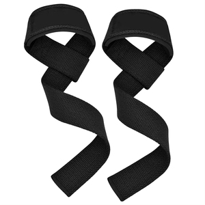 Entraînement de gymnastique professionnel Logo personnalisé Fitness équipement de sécurité sangles de poignet en néoprène de haute qualité coton pour l'haltérophilie - Product Image 4