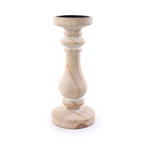 Bougeoir de table élégant en bois et lanternes pour la fête de mariage à la maison et les célébrations de design d'intérieur et d'autres occasions - Product Image 1