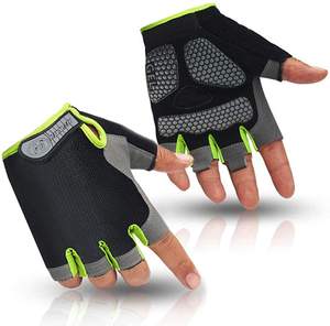 Gants de cyclisme à demi-doigts pour la course et la chasse en moto en plein air - Product Image 1