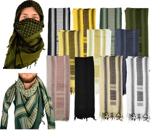 Listo para enviar | Bufanda Shemagh | 100% algodón | Keffiyeh del desierto | AmericanTAC - Product Image 6