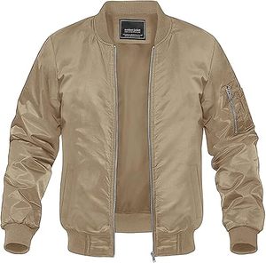 Blouson d'aviateur léger blouson d'aviateur imperméable en nylon avec logo personnalisé pour hommes vente en gros - Product Image 2