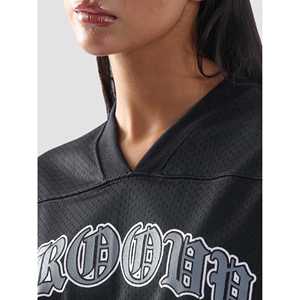 ชุดกีฬาโครมฮาร์ทส์สำหรับเยาวชน เสื้อเจอร์ซีย์และกางเกงขาสั้น ผ้าโพลีเอสเตอร์ระบายอากาศดี  เทคนิคการพิมพ์แบบซับลิเมชั่น เหมาะสำหรับฟุตบอลโดยเฉพาะ - Product Image 5