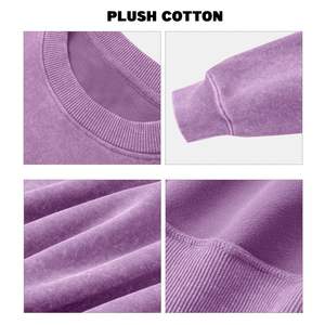 Haute qualité 100% coton mélangé français éponge sweat à capuche surdimensionné sweat à capuche unisexe impression broderie bases sweats à capuche personnalisés pour homme - Product Image 6