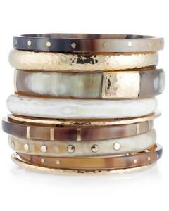 ASISTENTE Puños, brazaletes y pulseras de cuerno de búfalo natural hechos de cuerno de búfalo real, disponibles en una variedad de - Product Image 6