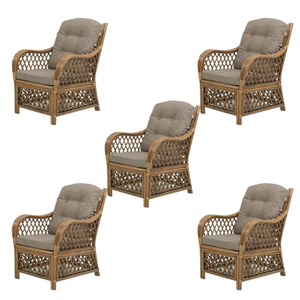 Sillón moderno de ratán americano-Asientos cómodos y elegantes para uso en exteriores Durable tejido a mano de alta calidad Jardín Hotel Dormitorio - Product Image 2