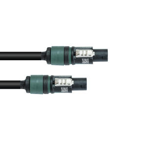 Cable de Altavoz Speakon 4x4 de 15m Negro-PSSO - Product Image 1