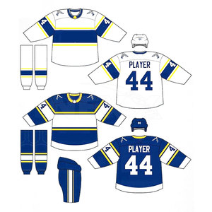 Conjuntos de Equipación de Hockey sobre Hielo Sublimados, Transpirables, Hechos en Pakistán, con Colores y Logotipo Personalizados, Material Duradero - Product Image 6