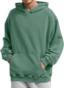 Sudaderas con Capucha para Hombre, Retro, 420g, 100% Algodón, Corte Regular, Color Sólido, Ecológicas, con Logotipo Personalizado, Casuales, Ligeras y Transpirables - Product Image 2