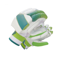 Guantes de Bateo de Críquet de Cuero PU, Protección Extra, Alta Calidad, Edición CP Plus, Color Sólido, Cierre de Tirón para 4 Estaciones, Duraderos