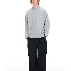 Wholesale High Quality Washed Woven Autumn <b>Hoodies</b> <b>Men</b> 100% Cotton Print Design Oversized Unisex Streetwear <b>Sweatshirts</b> - Product Image 5