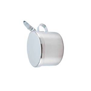 Taza médica para escupir con gran capacidad y construcción duradera de acero inoxidable, perfecta para una eliminación segura de líquidos - Product Image 1