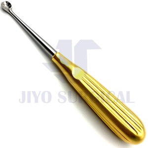 Bone Bruns Bone Curette | Instrument de chirurgie orthopédique en acier inoxydable pour le grattage des os - Product Image 5