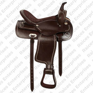 Sillín occidental con logotipo personalizado, top de moda hecho de cuero genuino con bajo MOQ, servicio OEM - Product Image 2