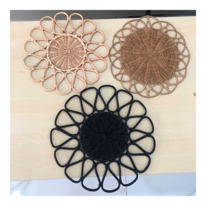 Plaque de rotin tissée à la main du Vietnam, décoration de la maison écologique durable, légère et à la mode, logo personnalisé disponible pour les commandes en gros - Product Image 6