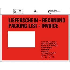 Sobres Adhesivos para Documentos C5 240x160mm, para Albaranes/Facturas, TRANSPAK, Paquete de 1000 - Product Image 1