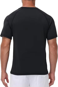 T-shirt de sport pour homme de haute qualité, coupe musclée, compression, entraînement, manches courtes, athlétique, fitness, compression - Product Image 3