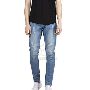 Durable Style Modern Fit Casual Men <b>Jeans</b> Pant Breathable Lightweight Fabric Comfortable For Long <b>Working</b> Hours - Product Image 6