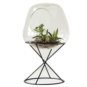 Unique Home Hotel Or Coffee Shop Decoration Accessories For <b>Glass</b> Terrarium <b>Glass</b> Metal Frame Decor Terrarium - Product Image 3