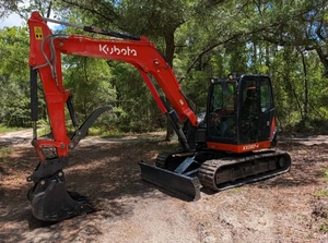 รถขุดขนาดเล็ก Kubota KX040-5 ราคาโรงงานสุดคุ้ม รถขุดไฮดรอลิกทรงพลัง คุณภาพพรีเมียม ขนาดกะทัดรัด พร้อมทำงาน - Product Image 2