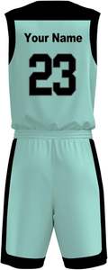 Vente en gros uniforme de basket-ball vêtements d'équipe personnalisés short en jersey polyester avec impression par sublimation pour hommes séchage rapide - Product Image 3