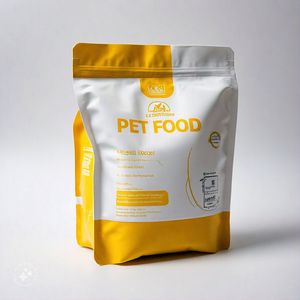 Top <span class=keywords><strong>zip</strong></span> đáy vuông 500g 1kg 2kg cửa sổ thú cưng gặp vật nuôi chống ẩm cho đáy phẳng bao bì thức ăn cho mèo - Product Image 2