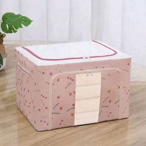 Caja de Almacenamiento Plegable de Tela Hua Cheng con Tapa para Dormitorio, Sala de Estar, Muebles para el Hogar, Diseño Moderno y Duradero - Product Image 2