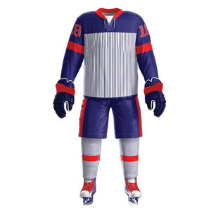 Nouveauté, uniforme de hockey sur glace personnalisé de haute qualité, vêtements d'équipe, matériau léger, coupe confortable, construction durable, professionnel - Product Image 6