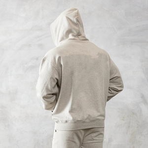 OEM Heavyweight 100% algodón hombres Sudadera con capucha pantalones de chándal de gran tamaño personalizado Puff impresión lujo pulóver araña 6XL invierno al por mayor - Product Image 3