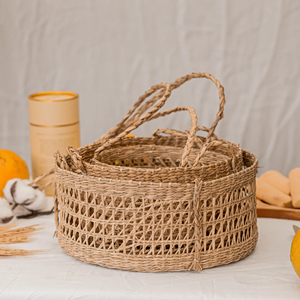 Cesta colgante de algas marinas naturales al mejor precio al por mayor, Cestas colgantes de 3 niveles para plantas de jardín de Vietnam Viet Fargimex - Product Image 5