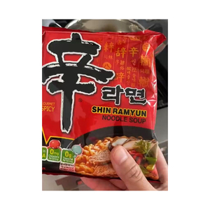 ฮาลาลสไตล์เกาหลี Shin Ramyun สำหรับ sinomie Hwa แบรนด์ครอบครัวบะหมี่ราเม็งกึ่งสำเร็จรูปรสเลิศกล่อง/ถุงร้อนทอด - Product Image 1